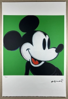 Obraz | Andy Warhol | Mickey | zelená