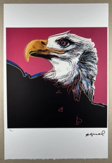 Obraz | Andy Warhol | Orel bělohlavý | růžová